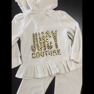 Kid’s Juicy Couture Velour Tracksuit 2T
